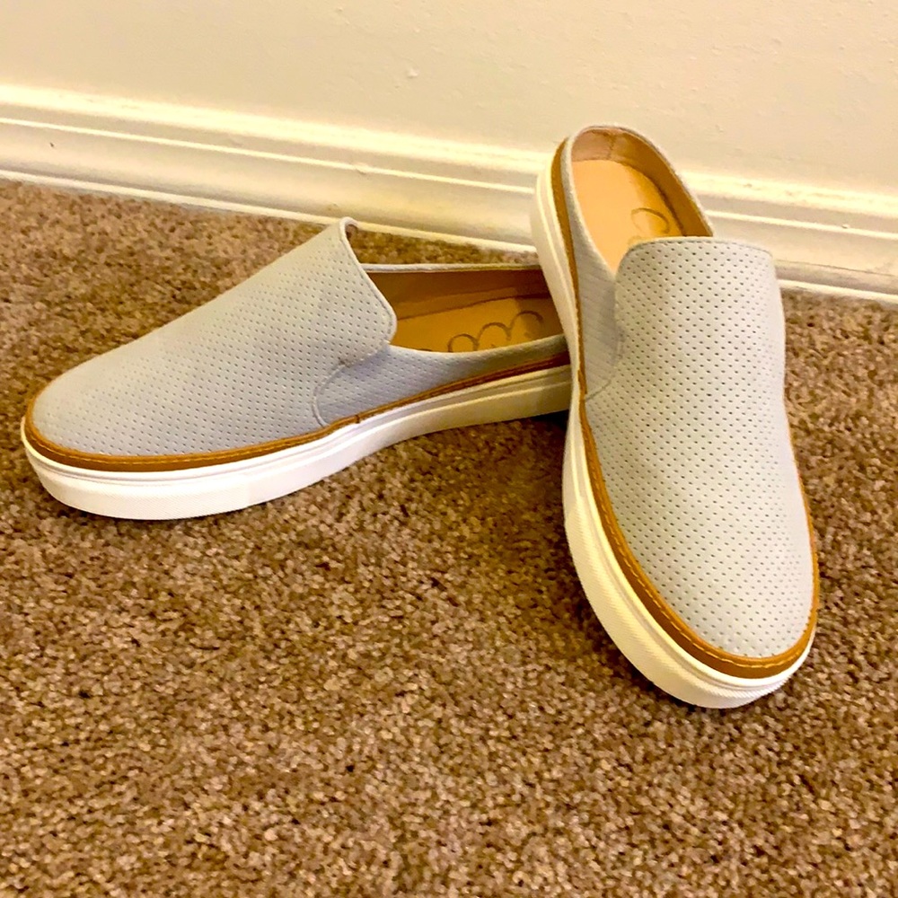 Light gray Ccocci slide sneakers. New without tag